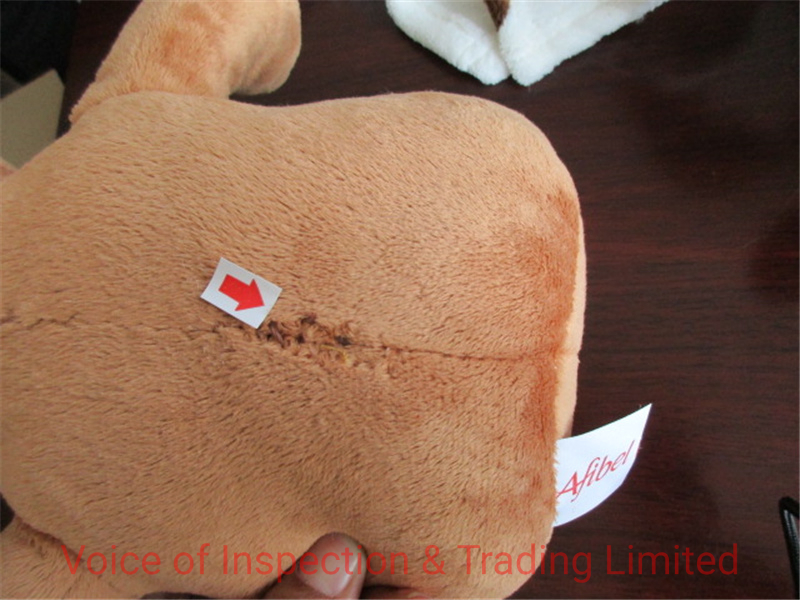 Reindeed & Plush Pre-Shipment Final Random Inspection/Professional Quality Control QC in Tianchang Factory